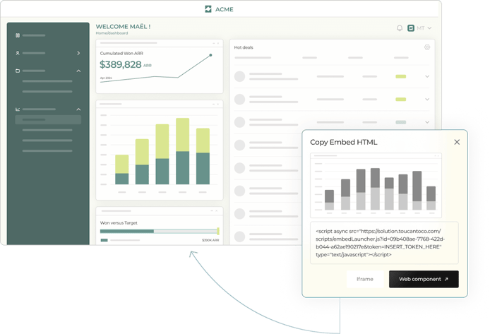 Illustration Embed Toucan Toco